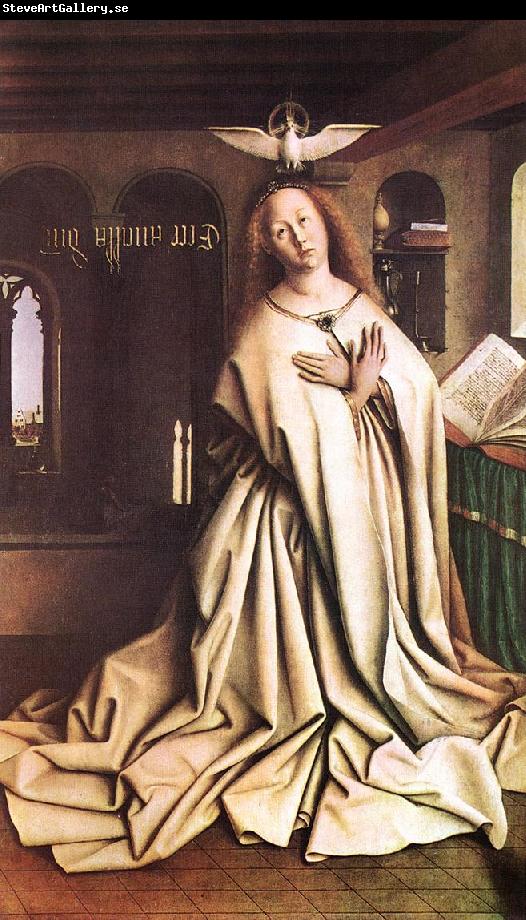 EYCK, Jan van Mary of the Annunciation